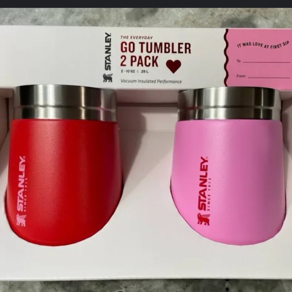 Stanley 2pk Tumbler Valentine Edition....
